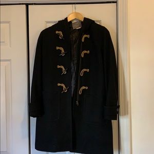 J.Crew wool cashmere toggle coat sz 2